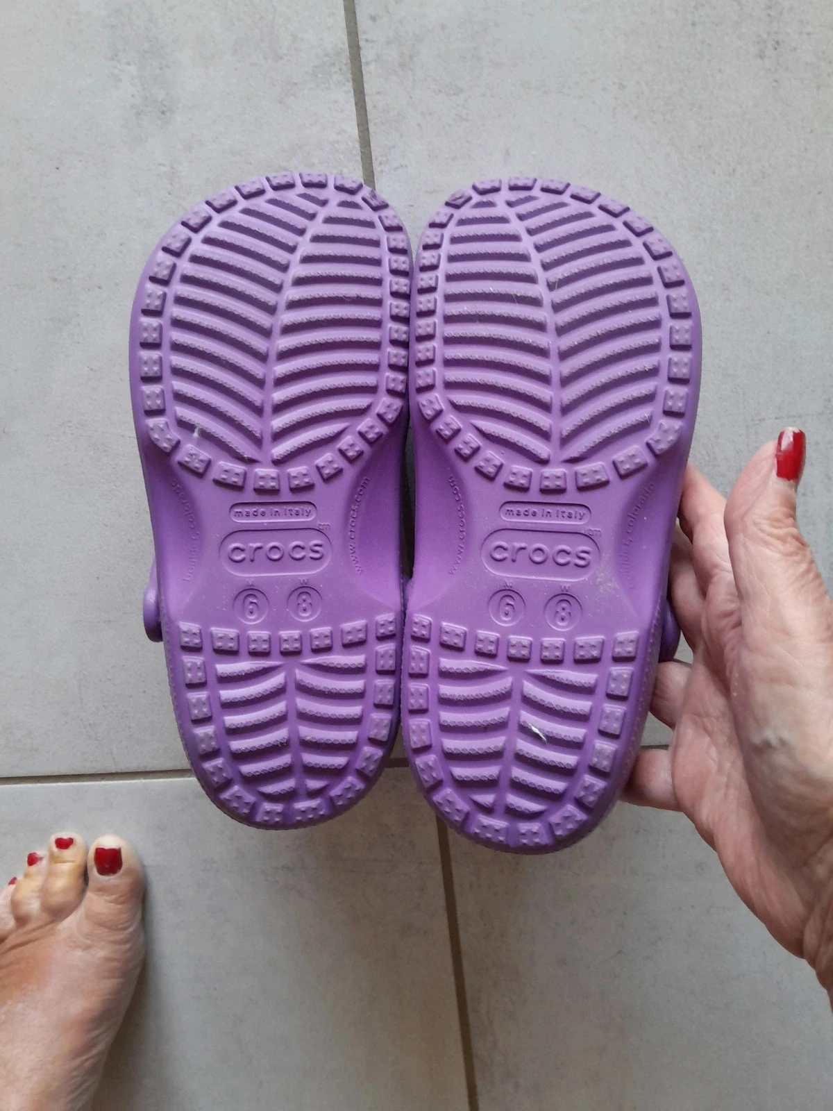 Crocs violettes - Pointure 36/38 - Excellent état – photo 5